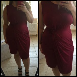 Dresses & Skirts - Sexy Burgundy Dress* Dresses & Skirts - Sexy Burgundy Dress*