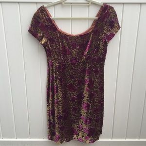 Jill Stuart Vintage Velvet Dress Jill Stuart Vintage Velvet Dress