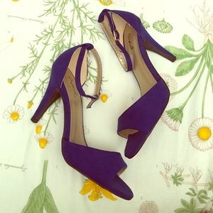 Qupid Shoes - Ankle Strap High Heel Sandals Qupid Shoes - Ankle Strap High Heel Sandals