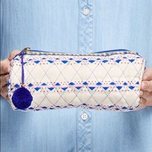 Handbags - Quilted Bag with Pom Pom Zip Handbags - Quilted Bag with Pom Pom Zip