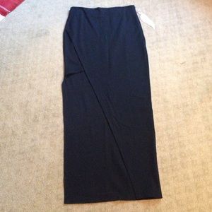 Loverbird Dresses & Skirts - Black Skirt with Slit Loverbird Dresses & Skirts - Black Skirt with Slit