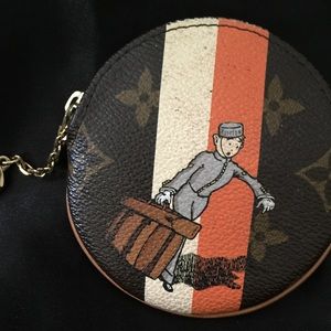 LV limited Edition key chain and coin wallet. LV limited Edition key chain and coin wallet.