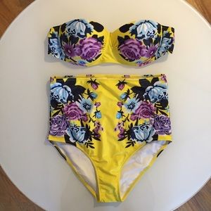 Other - High Waisted Floral Bikini Other - High Waisted Floral Bikini