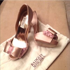 Badgley Mischka Shoes - Badgley Mischka Lucie Open Toe Pump Badgley Mischka Shoes - Badgley Mischka Lucie Open Toe Pump