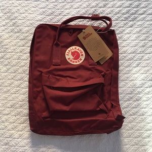 Fjallraven Handbags - Fjallraven Kanken Ox Red Backpack Fjallraven Handbags - Fjallraven Kanken Ox Red Backpack
