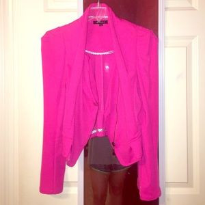 Zinga Jackets & Blazers - Beautiful Hott Pink Blazer! 💖 Zinga Jackets & Blazers - Beautiful Hott Pink Blazer! 💖