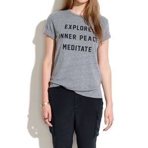 Madewell Tops - RXMANCE + MADEWELL Meditate Tee Madewell Tops - RXMANCE + MADEWELL Meditate Tee