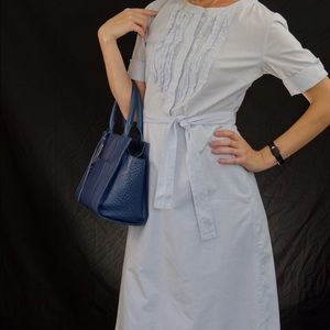 Merona white and Blue stripped dress Merona white and Blue stripped dress