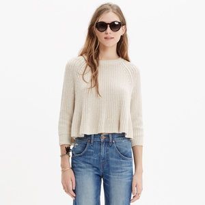 Madewell Sweaters - Madewell Swing Crop Sweater Size XS Madewell Sweaters - Madewell Swing Crop Sweater Size XS