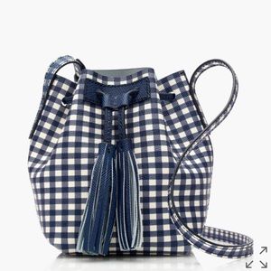J. Crew Handbags - New J.Crew Mini a Bucket Bag in Gingham J. Crew Handbags - New J.Crew Mini a Bucket Bag in Gingham