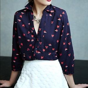 Anthropologie Tops - Anthropologie Fox Wynwood Button Down Anthropologie Tops - Anthropologie Fox Wynwood Button Down