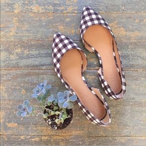 J. Crew Shoes - J.Crew Gingham Flats J. Crew Shoes - J.Crew Gingham Flats