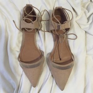 Zara Shoes - Zara Tan Flats Zara Shoes - Zara Tan Flats