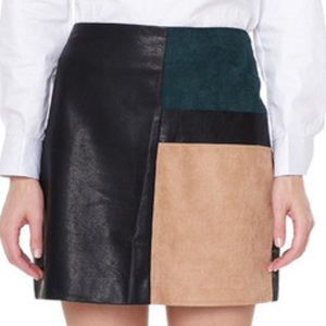 Style Mafia Dresses & Skirts - Soft vegan napa leather suede patch mini skirt Style Mafia Dresses & Skirts - Soft vegan napa leather suede patch mini skirt