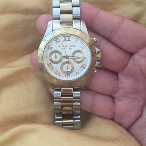 Michael kors two tone watch Michael kors two tone watch