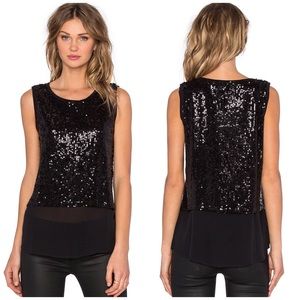 Generation Love Tops - Generation Love Sequin Layer Tank Generation Love Tops - Generation Love Sequin Layer Tank