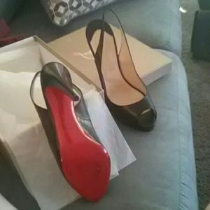 Christian Louboutin Shoes - Authentic Christian Louboutin leather stilettos Christian Louboutin Shoes - Authentic Christian Louboutin leather stilettos