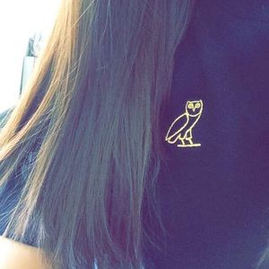 Octobers Very Own Tops - Octobers Very Own Embroidered T-Shirt Octobers Very Own Tops - Octobers Very Own Embroidered T-Shirt