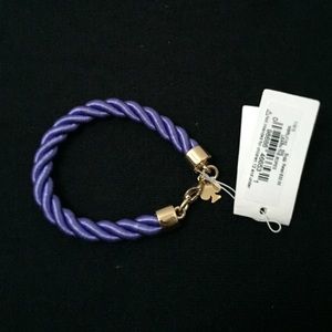 NWT Kate Spade Purple Rope Bracelet NWT Kate Spade Purple Rope Bracelet