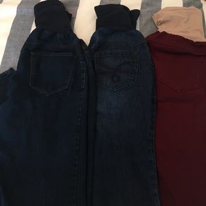 Motherhood Maternity Denim - Full Panel Maternity Jeans Bundle! Motherhood Maternity Denim - Full Panel Maternity Jeans Bundle!