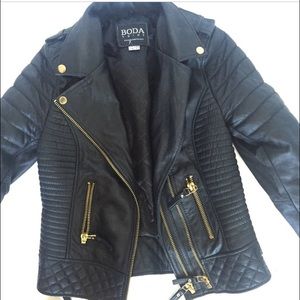 Boda skins Jackets & Blazers - Boda leather jacket boda skins xs 34 uk6 Boda skins Jackets & Blazers - Boda leather jacket boda skins xs 34 uk6