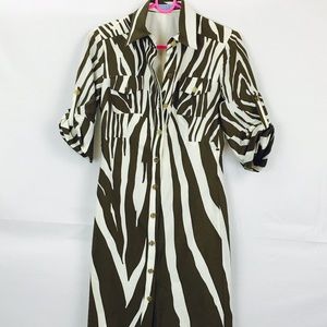 ANTONIO MELANI Dresses & Skirts - Long Fitted Button Down Dress ANTONIO MELANI Dresses & Skirts - Long Fitted Button Down Dress