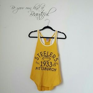Tops - Steelers racer back tank Tops - Steelers racer back tank