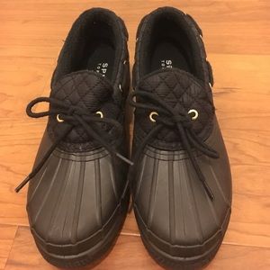 Sperry Top-Sider Shoes - Sperry Top-Sider black duck shoe Sperry Top-Sider Shoes - Sperry Top-Sider black duck shoe