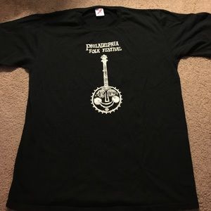 Other - Vintage Philadelphia Folk Festival black T Other - Vintage Philadelphia Folk Festival black T