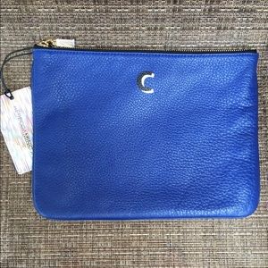 Rebecca Minkoff Handbags - Rebecca Minkoff Royal Blue "C" monogram Pouch Rebecca Minkoff Handbags - Rebecca Minkoff Royal Blue "C" monogram Pouch