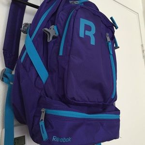 Reebok Handbags - Reebok Backpack Purple & Teal Reebok Handbags - Reebok Backpack Purple & Teal