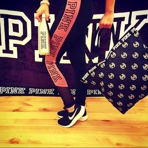 PINK Victoria's Secret Handbags - Pink VS Nation Limited Edition Black Monogram Tote PINK Victoria's Secret Handbags - Pink VS Nation Limited Edition Black Monogram Tote
