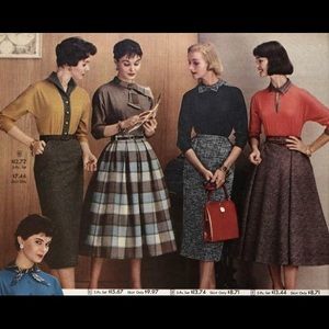 Vintage tweed wool pencil skirt Vintage tweed wool pencil skirt