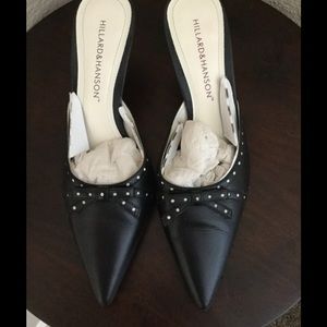 Hillard and hanson Shoes - Hillary and Hanson Annabelle Leather Heels size 9 Hillard and hanson Shoes - Hillary and Hanson Annabelle Leather Heels size 9