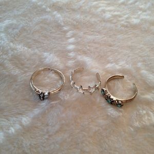 Jewelry - ⭐️Bundle of 3 toe rings Jewelry - ⭐️Bundle of 3 toe rings