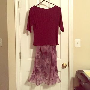 Connected Apparel Dresses & Skirts - Skirt & Blouse Set Connected Apparel Dresses & Skirts - Skirt & Blouse Set