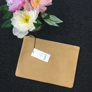 Clare Vivier Handbags - Clare Vivier for Jenni Kayne nude clutch Clare Vivier Handbags - Clare Vivier for Jenni Kayne nude clutch