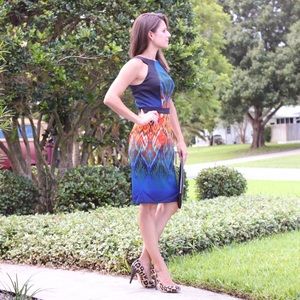 Muse Dresses & Skirts - Seriously stunning patterned dress! Muse Dresses & Skirts - Seriously stunning patterned dress!