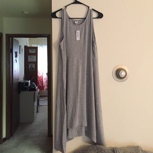 Old Navy Dresses & Skirts - NWT Old Navy Grey Shark Bite Hem Tank Dress Old Navy Dresses & Skirts - NWT Old Navy Grey Shark Bite Hem Tank Dress