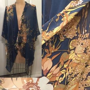 Topshop Tops - NWT TOPSHOP lovely floral sheer cardigan/wrap Topshop Tops - NWT TOPSHOP lovely floral sheer cardigan/wrap