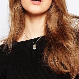 ASOS Jewelry - Orelia Dreamcatcher Pendant Necklace ASOS Jewelry - Orelia Dreamcatcher Pendant Necklace