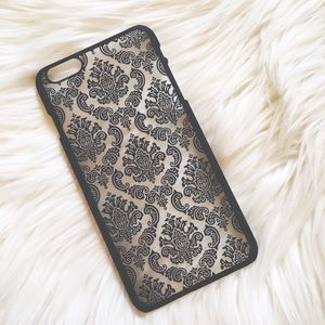 ASOS Accessories - Floral Lace Black IPhone 6+ Case ASOS Accessories - Floral Lace Black IPhone 6+ Case