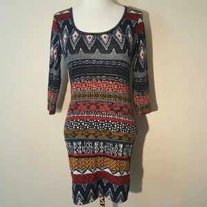 Ambiance Apparel Dresses & Skirts - Ambiance Abstract Dress Ambiance Apparel Dresses & Skirts - Ambiance Abstract Dress