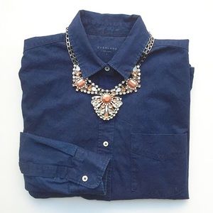 Everlane Tops - 🆕Everlane Dark Chambray Button Down Shirt Everlane Tops - 🆕Everlane Dark Chambray Button Down Shirt