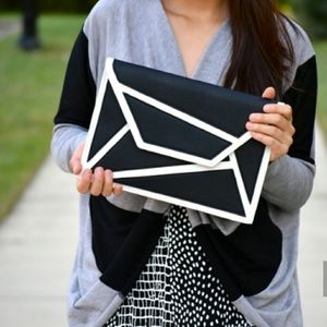 Handbags - Black and white clutch Handbags - Black and white clutch