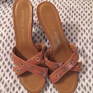 ANTONIO MELANI Shoes - NEW Antonio Melani leather Milly sandals ANTONIO MELANI Shoes - NEW Antonio Melani leather Milly sandals
