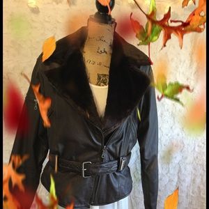 Together Jackets & Blazers - π Leather Bomber Jacket Together Jackets & Blazers - π Leather Bomber Jacket