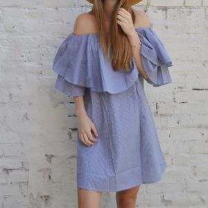 Boutique Dresses & Skirts - Off The Shoulder Ruffle Dress Boutique Dresses & Skirts - Off The Shoulder Ruffle Dress