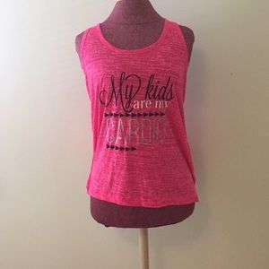 Ideology Tops - "My Kids are my Cardio" Tank Ideology Tops - "My Kids are my Cardio" Tank