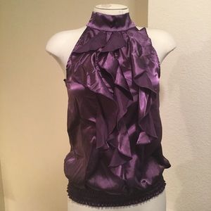 A. Byer Tops - 💥NEW Listing💥 A BYER Flirty RUFFLED Halter Top A. Byer Tops - 💥NEW Listing💥 A BYER Flirty RUFFLED Halter Top